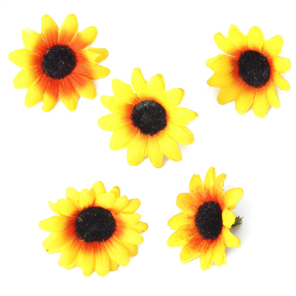 Plastic Sunflower Heads