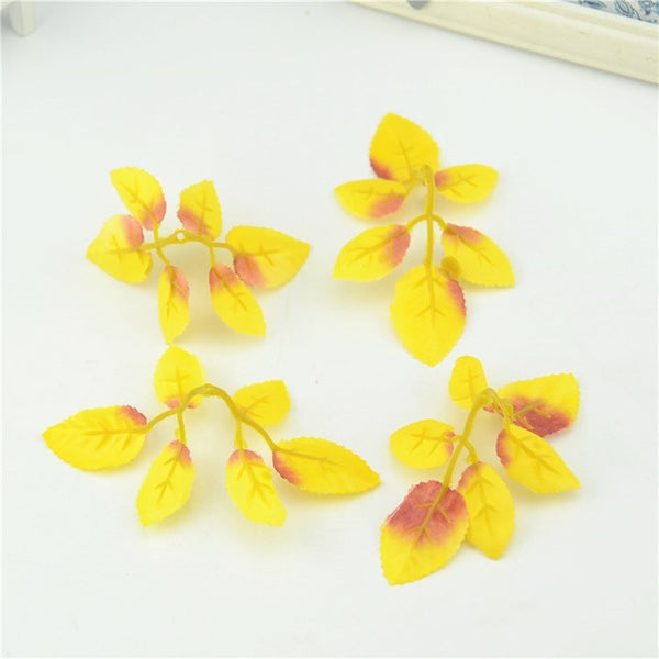 Short Silk Ivy Leaves