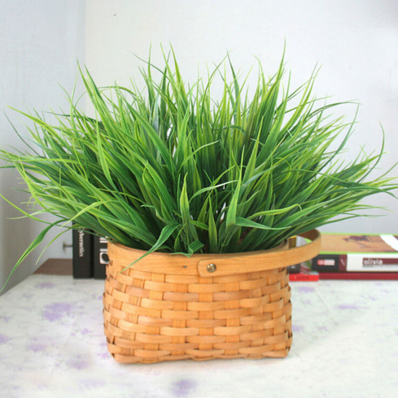 Plastic Green Grass  Bush