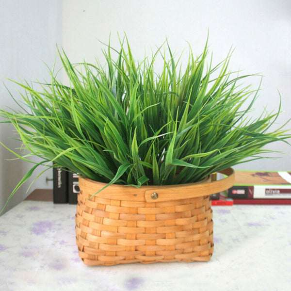 Plastic Green Grass  Bush