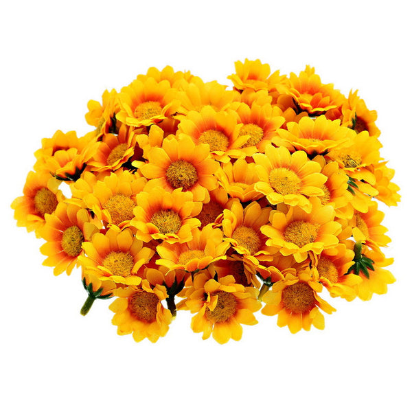 Silk Daisy Heads