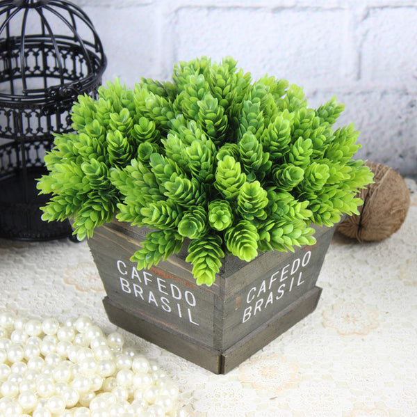 Plastic Pineapple Grass Bush