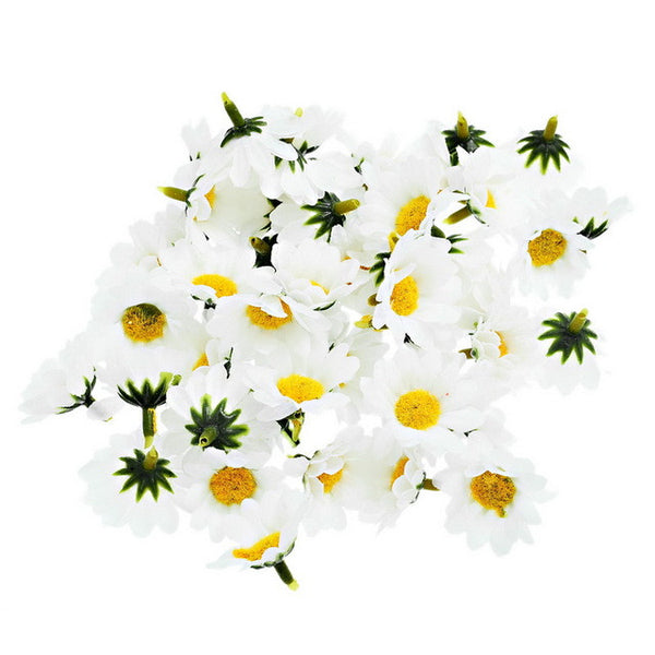 Silk Daisy Heads