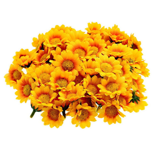 Silk Daisy Heads