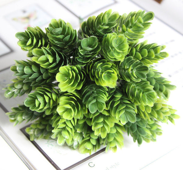 Plastic Pineapple Grass Bush