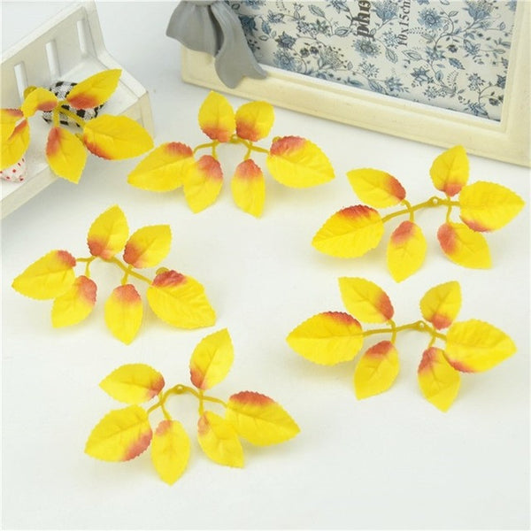 Short Silk Ivy Leaves